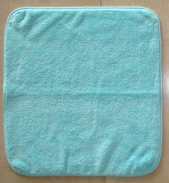 煙斗開纖紗速乾長毛方巾(綠)