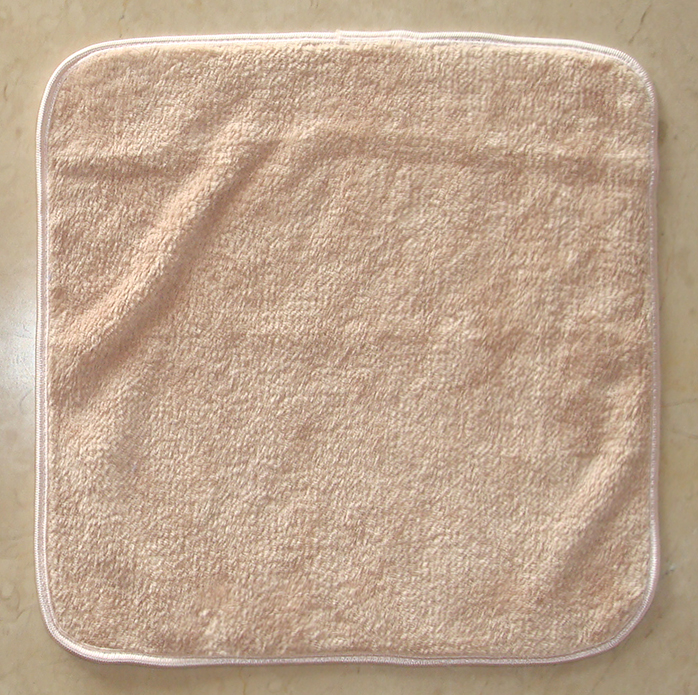 煙斗開纖紗速乾長毛方巾(卡其)