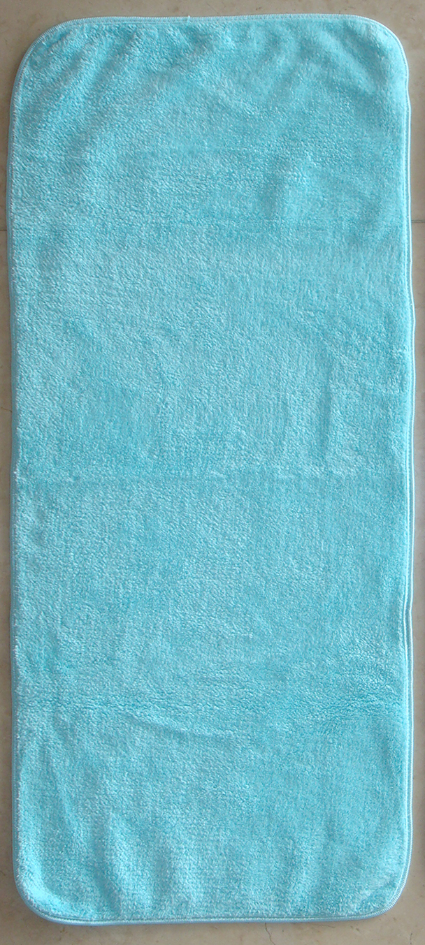 煙斗開纖紗速乾長毛毛巾(綠)