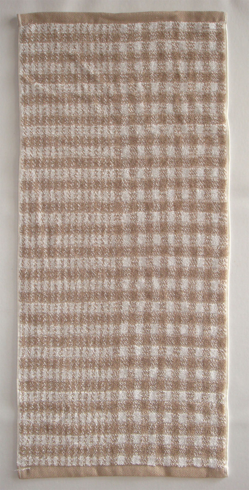 煙斗AB格毛巾(咖啡)