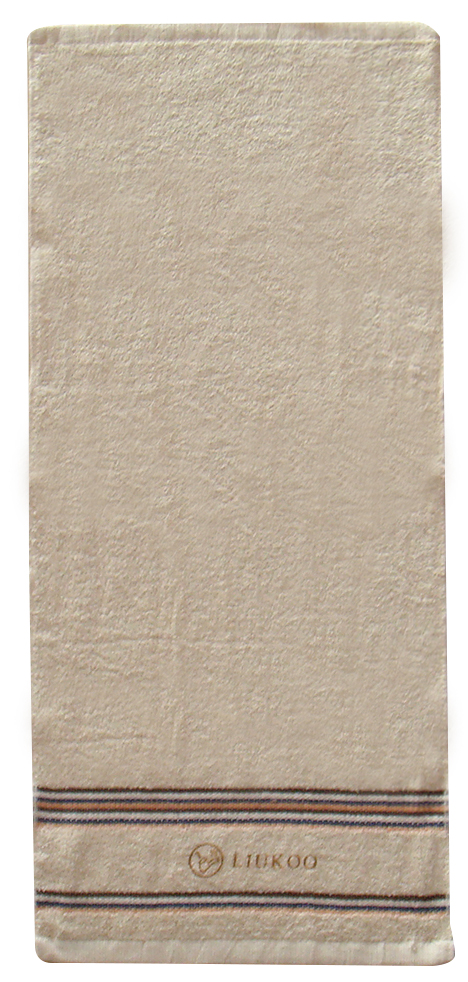 三色緞毛巾(駝)