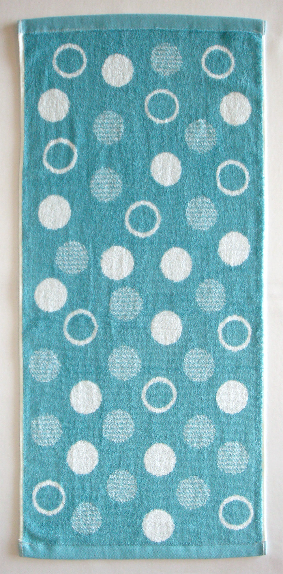 煙斗圓點毛巾(綠)