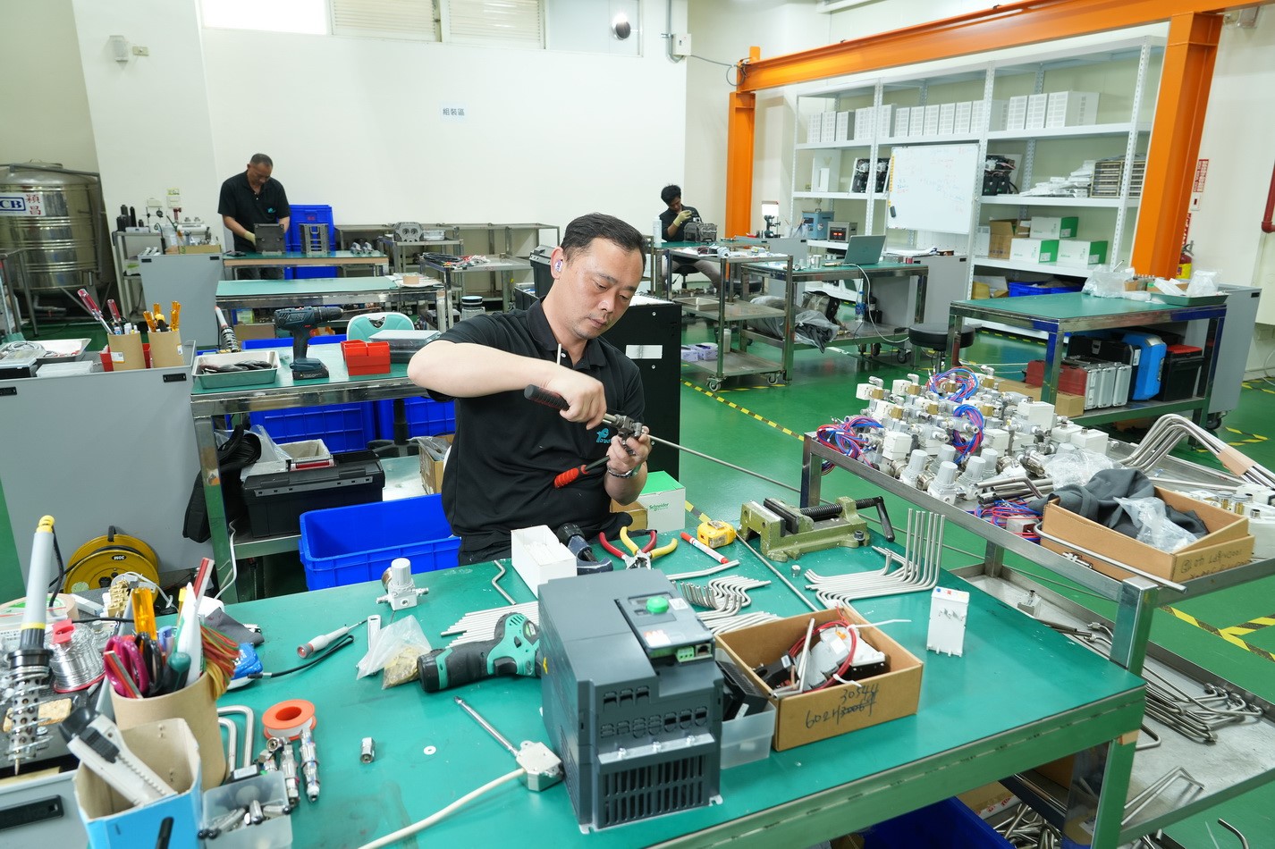 圖 5、正因為鋒魁科技純熟的維修技術，以及陸續投入零組件、機台製造的不斷創新，讓創世投創看好其發展潛力。.jpg