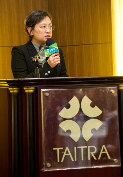 經濟部工業局林碧郁組長開幕致詞